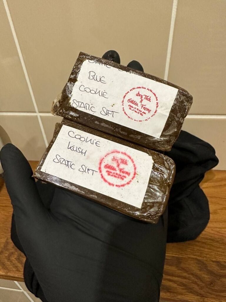 DRYTECH x Golden Farms Static Sift Hash | Premium Artisan Hash