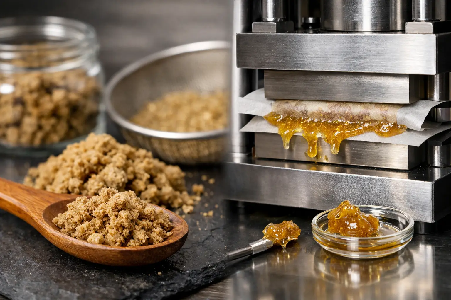 Is Semi Dry Hash Solventless or Not?